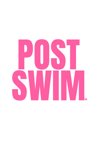 POST SWIM 4×4 vinyl sticker - survivor-designed swimwear brand